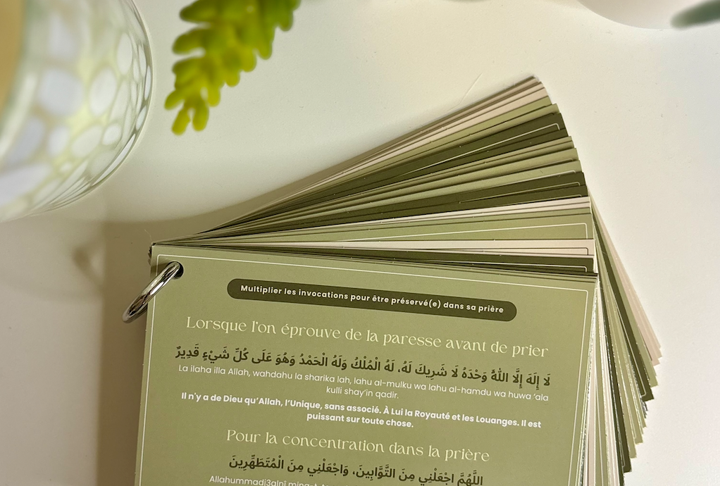 Invocation pour être facilité dans la prière : un combat quotidien récompensé