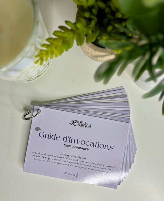Guide d'invocations face à l'épreuve