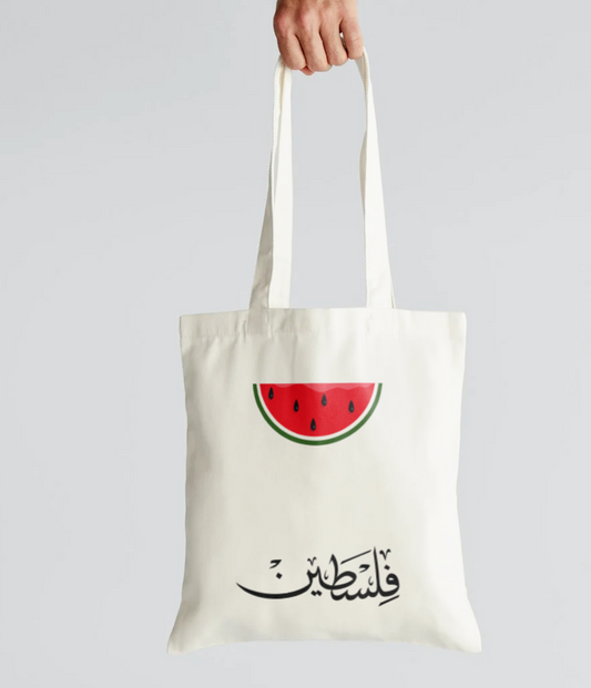 Tote bag Pastèque 🍉 (blanc)